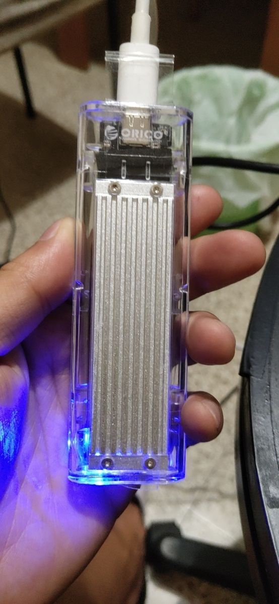 carcasa m.2 + 512gb pcie 3.0