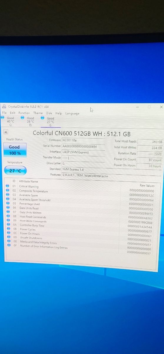 carcasa m.2 + 512gb pcie 3.0 afbeelding 2