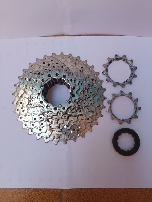 piñonera Shimano 9v