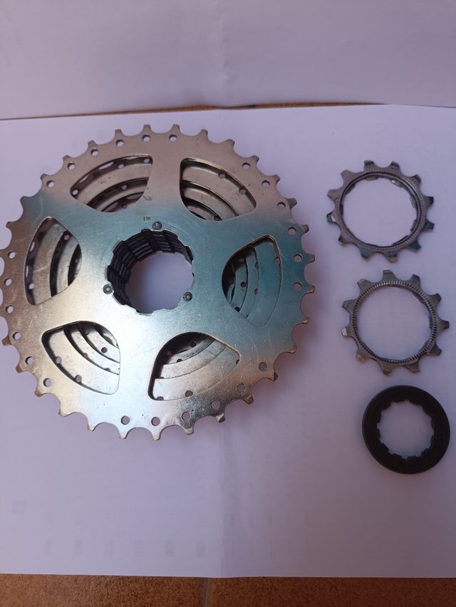 piñonera Shimano 9v