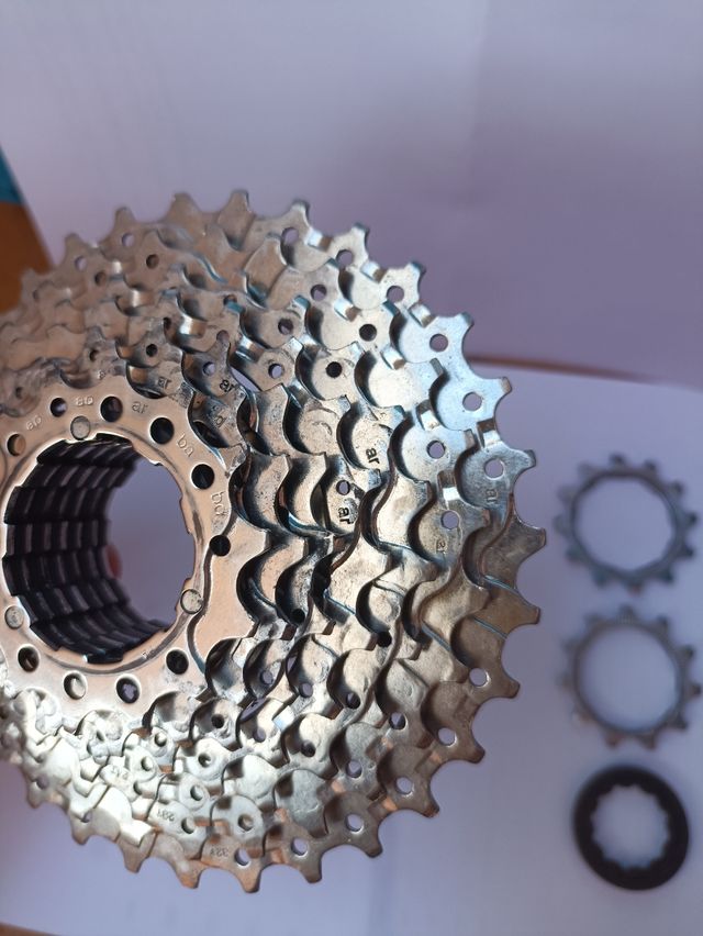 piñonera Shimano 9v