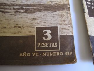 PAREJA PERIODICOS VIDA DEPORTIVA AÑOS 1949 Y 1950