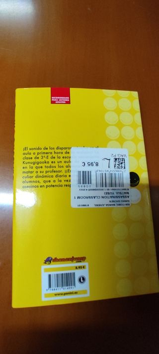 Comic anime Assassination Classroom