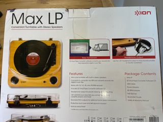 Tocadiscos Vinilo ION AUDIO MAX LP