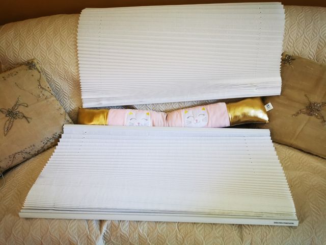 2 Persianas que se pega con ventosa