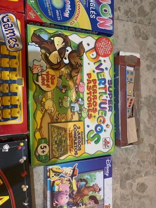 Lote juegos de mesa para niños y familia