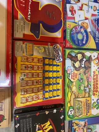 Lote juegos de mesa para niños y familia