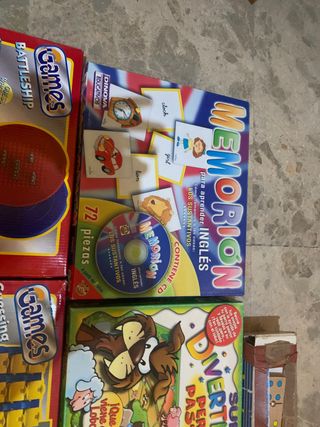 Lote juegos de mesa para niños y familia