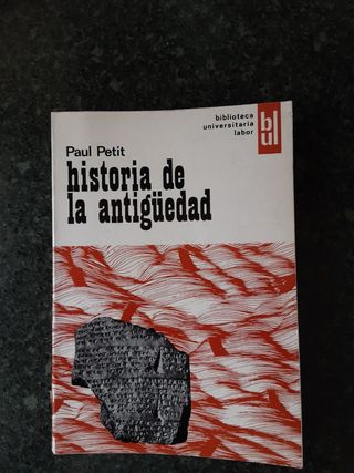 Petit, Paul. Historia de la Antigüedad