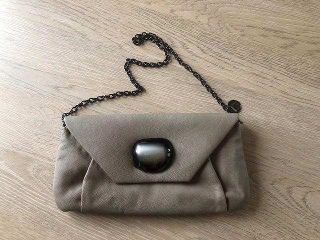 Pochette grigio fumo