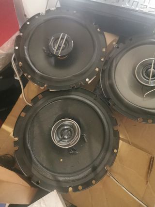 lote alpine 113 bt y altavoces 17 pioneer, 80 €