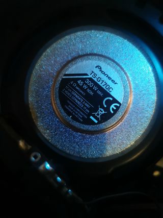 lote alpine 113 bt y altavoces 17 pioneer, 80 €