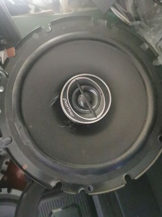 lote alpine 113 bt y altavoces 17 pioneer, 80 €