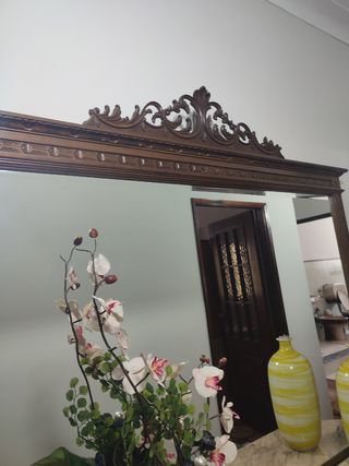 móvel de entrada com espelho em ótimas condições