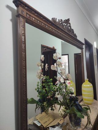 móvel de entrada com espelho em ótimas condições