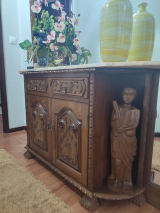 móvel de entrada com espelho em ótimas condições