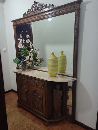 móvel de entrada com espelho em ótimas condições