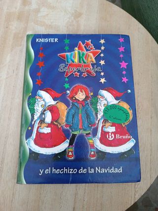 libro Kika Superbruja y el hechizo de la Navidad