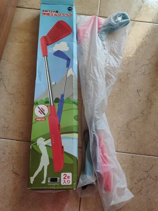 Palos de golf para Nintendo Switch
