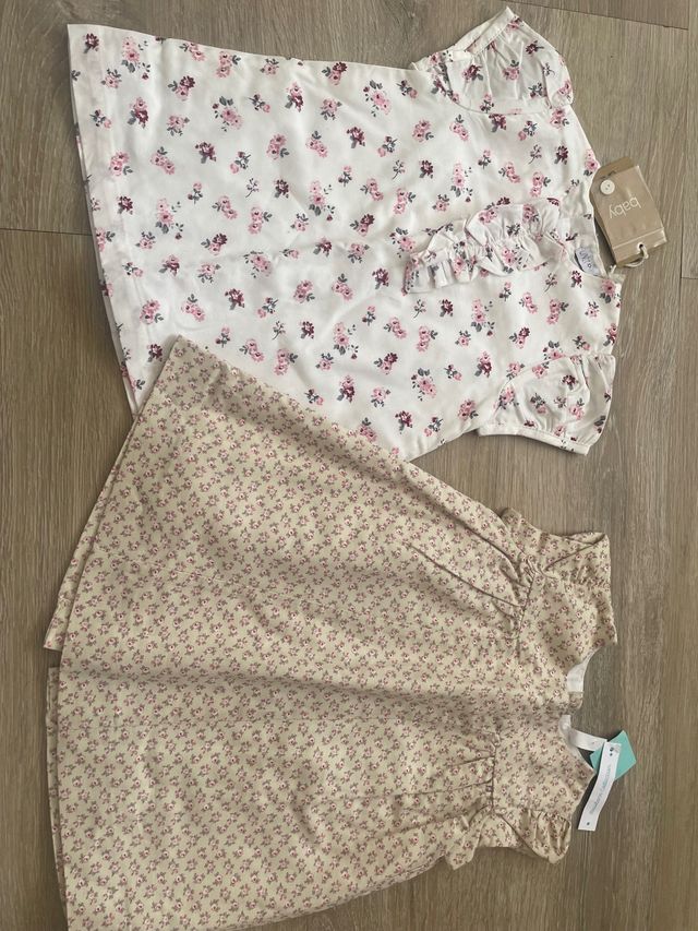 Dos vestidos bebé 6 meses ESTRENAR