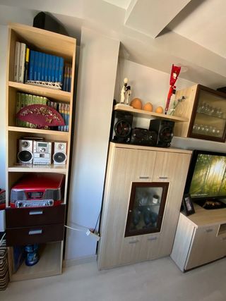 Librería modular de salón