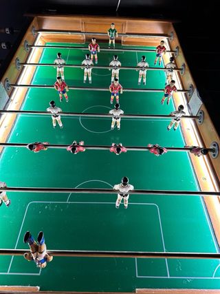 Futbolín en explotación al 50%