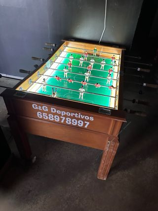 Futbolín en explotación al 50%