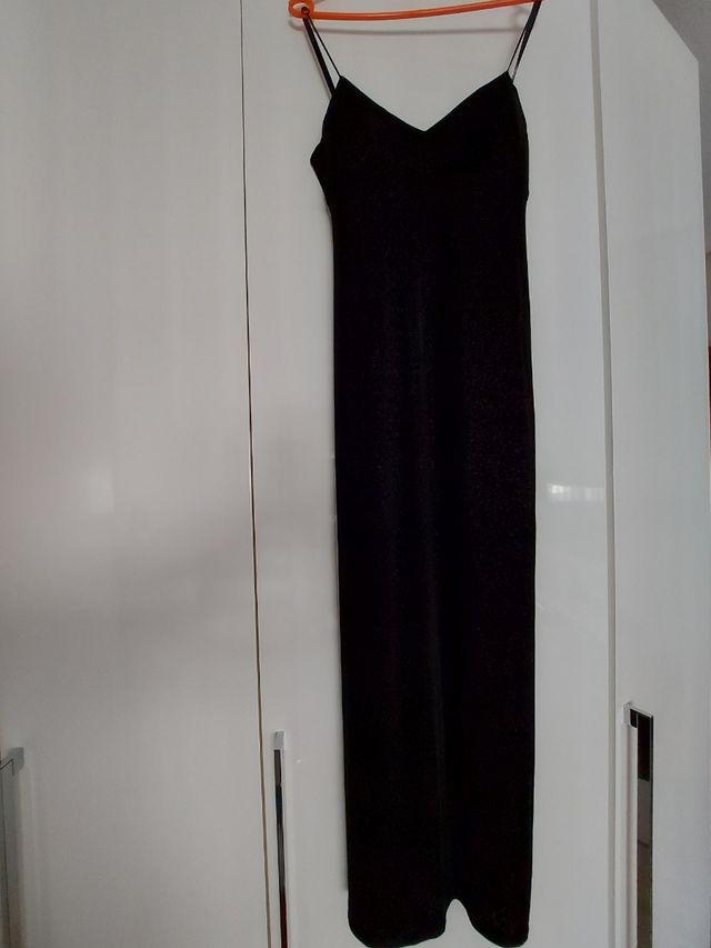 vestido negro de cóctel