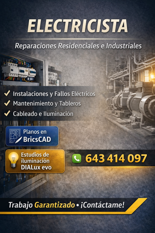 Electricidad, servicio.