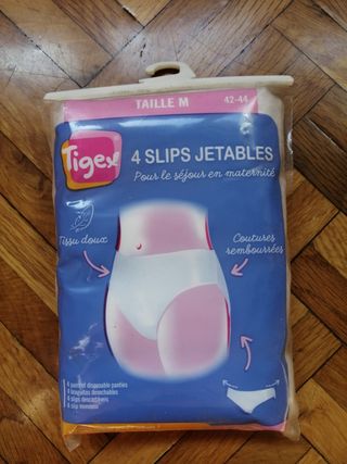 4 braguitas Desechables nuevas