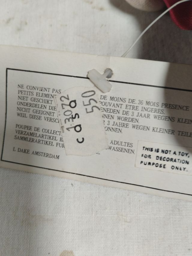 payaso años 80-90 vintange