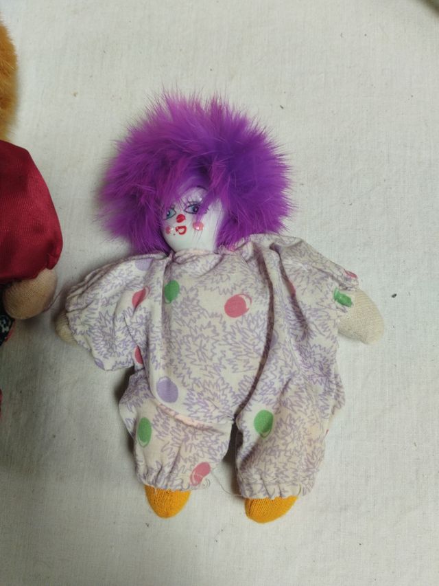 payaso años 80-90 vintange