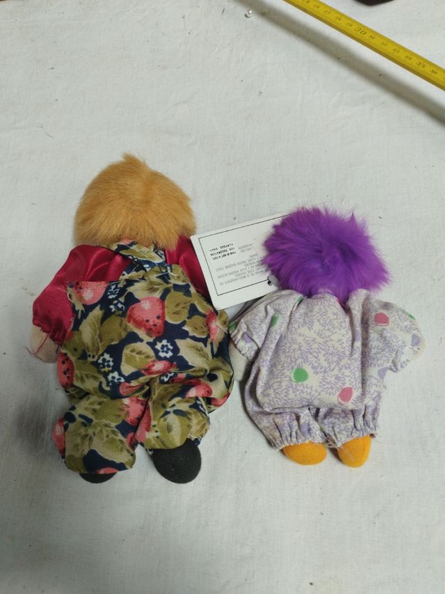 payaso años 80-90 vintange