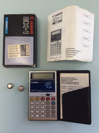 Calculadora vintage Canon EX-1