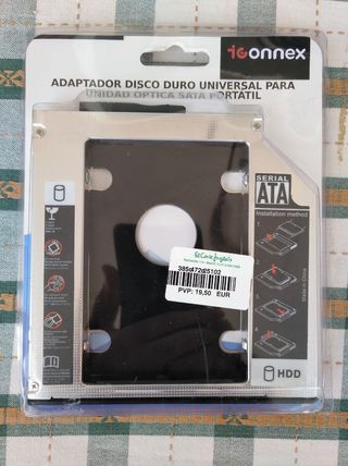 Adaptador SATA Disco duro- DVD