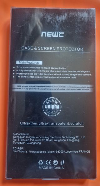 Funda y protector Iphone 12 Pro Max