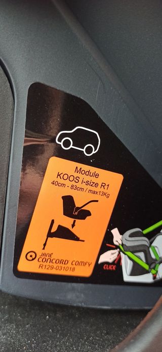 Koss iSize R1 + Base isofix