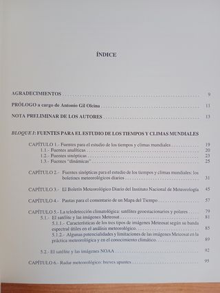 TIEMPOS Y CLIMAS MUNDIALES, JAVIER MARTÍN VIDE