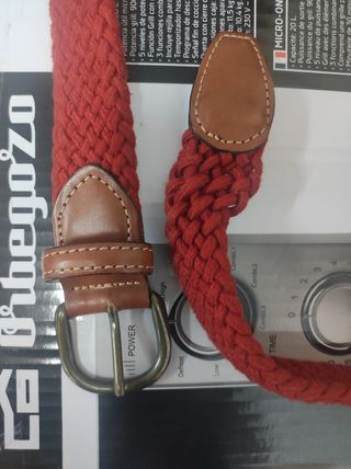 cinturón trenzado