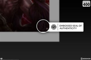 Litografia Batman: World's Greatest Detective. DC