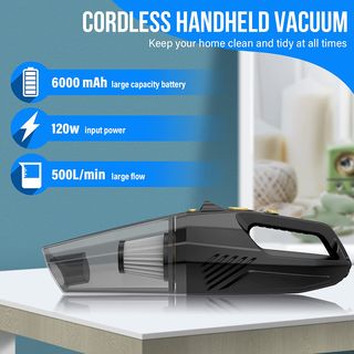 ASPIRADOR COCHE INALAMBRICO 9000pa BATERIA LITIO