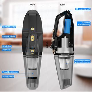 ASPIRADOR COCHE INALAMBRICO 9000pa BATERIA LITIO