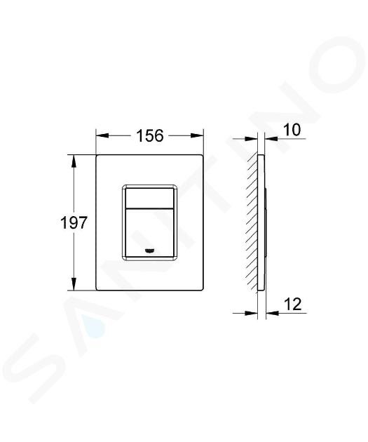Pulsador Grohe Skate Cosmopolitan 38732000