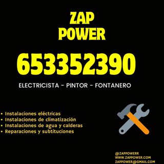 Electricista - Fontanero - Pintor - Reformas