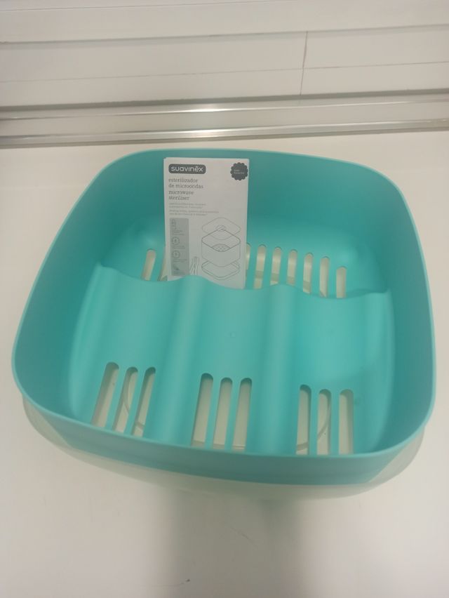 Esterilizador de biberones para microondas