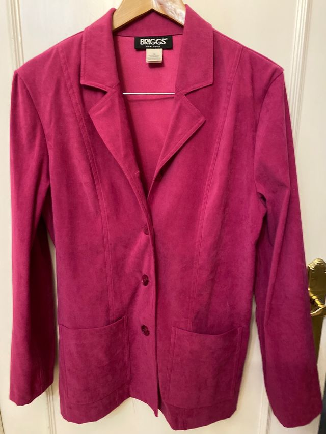 Chaqueta fuccsia Briggs New York