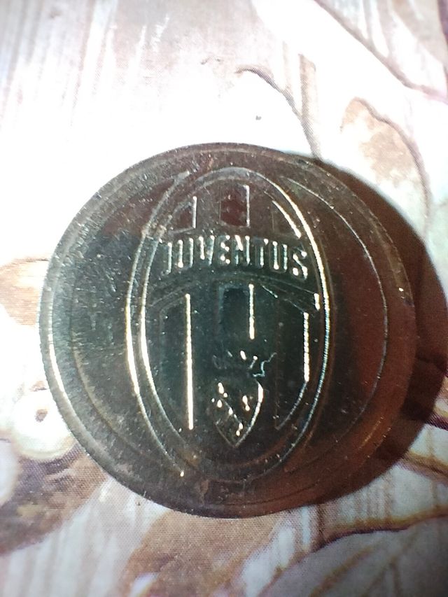 moneta Juventus 1905 primo scudetto