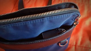 Bolso bandolera Zara - azul