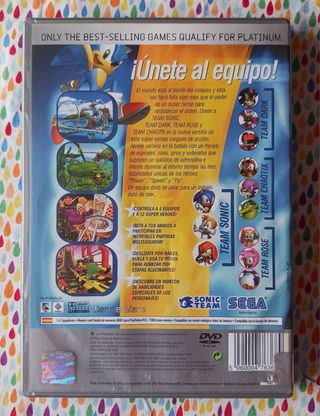 Juego Ps2 Sonic Heroes