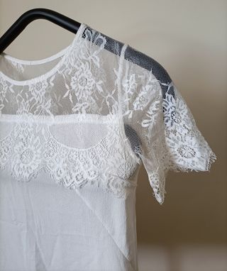 Camiseta corte romántico 